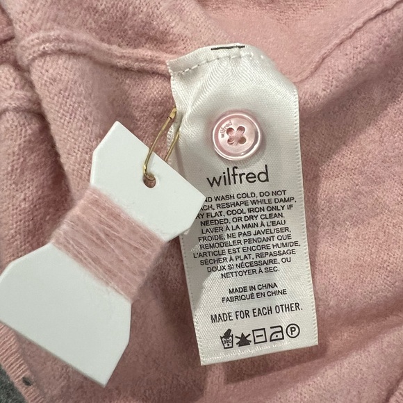 Wilfred Button Up Long Sleeve V-Neck Cardigan - Picture 4 of 4